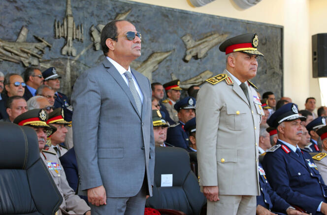 Le président égyptien Abdel Fattah Al-Sissi, le 20 juillet au Caire en Egypte.