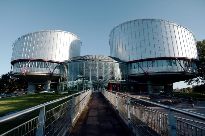 La Cour européenne des droits de l’homme, à Strasbourg, en 2014.