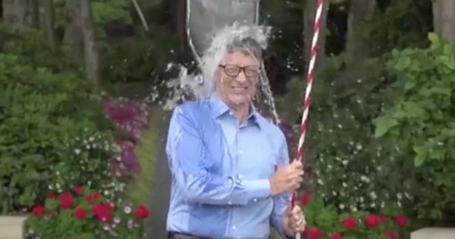 Le fondateur de Microsoft, Bill Gates, a participé au Ice Bucket Challenge en 2014.