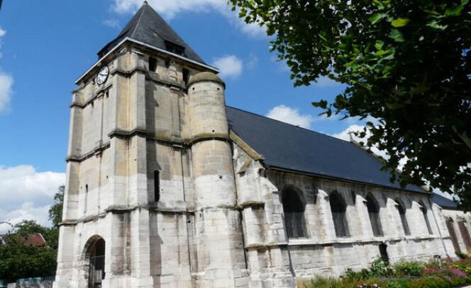 L’église de Saint-Etienne du Rouvray, près de Rouen (Seine-Maritime), a une date indéterminée.