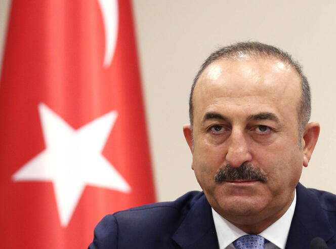 Le ministre des affaires étrangères turc,  Mevlut Cavusoglu, le 29 juillet 2016 à Ankara.