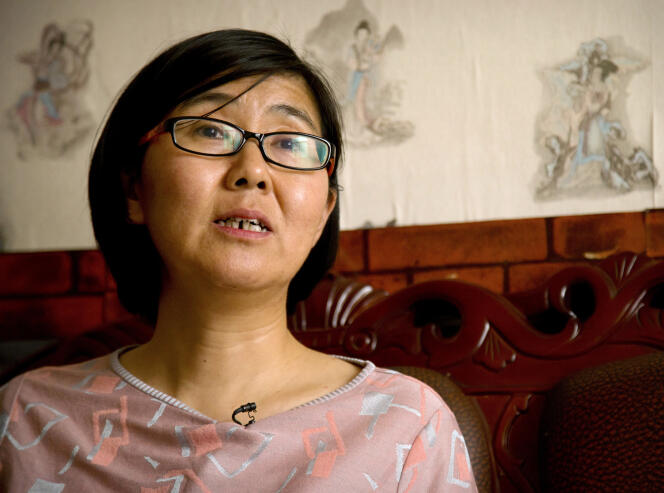 L’avocate Wang Yu, le 18 avril 2015 à Pékin.