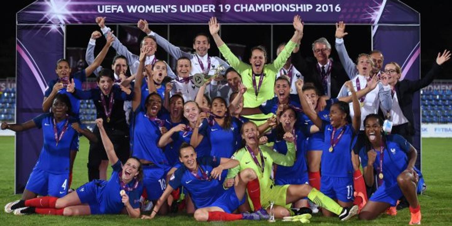 Football l’équipe de France féminine championne d’Europe des moins de 19 ans