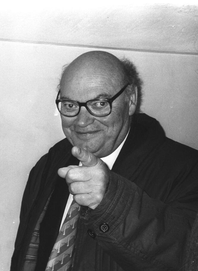 André Clergeat, en avril 1999