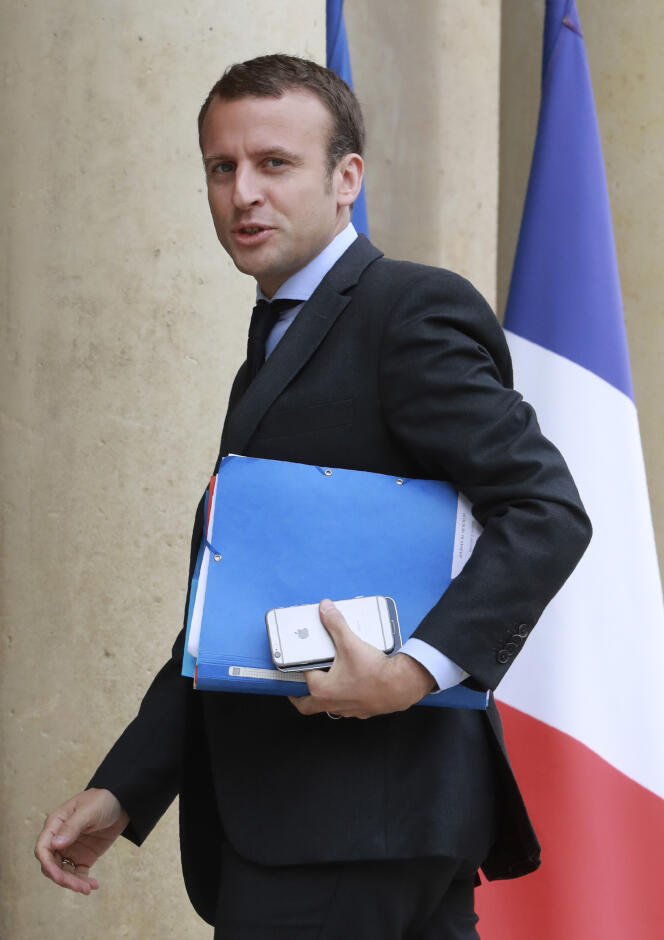 Emmanuel Macron le 3 août à l’Elysée.