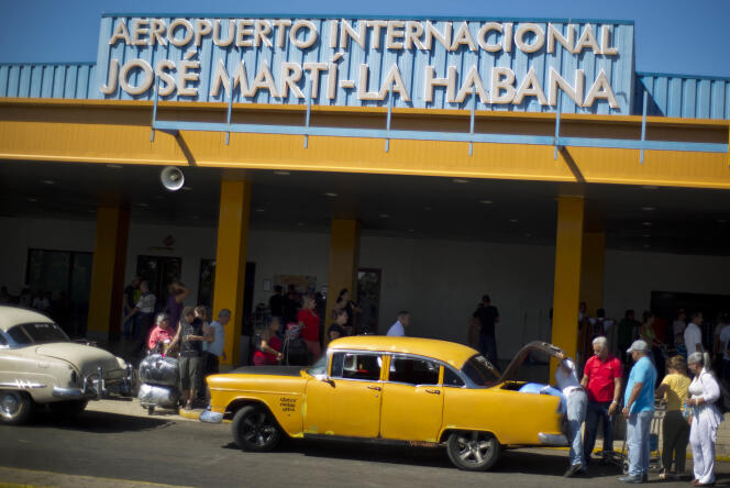 L’aéroport José Marti de La Havane le 1er septembre 2014.