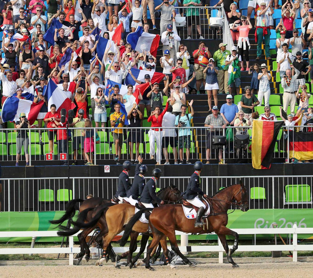 JO 2016 aux chevaux, la patrie reconnaissante