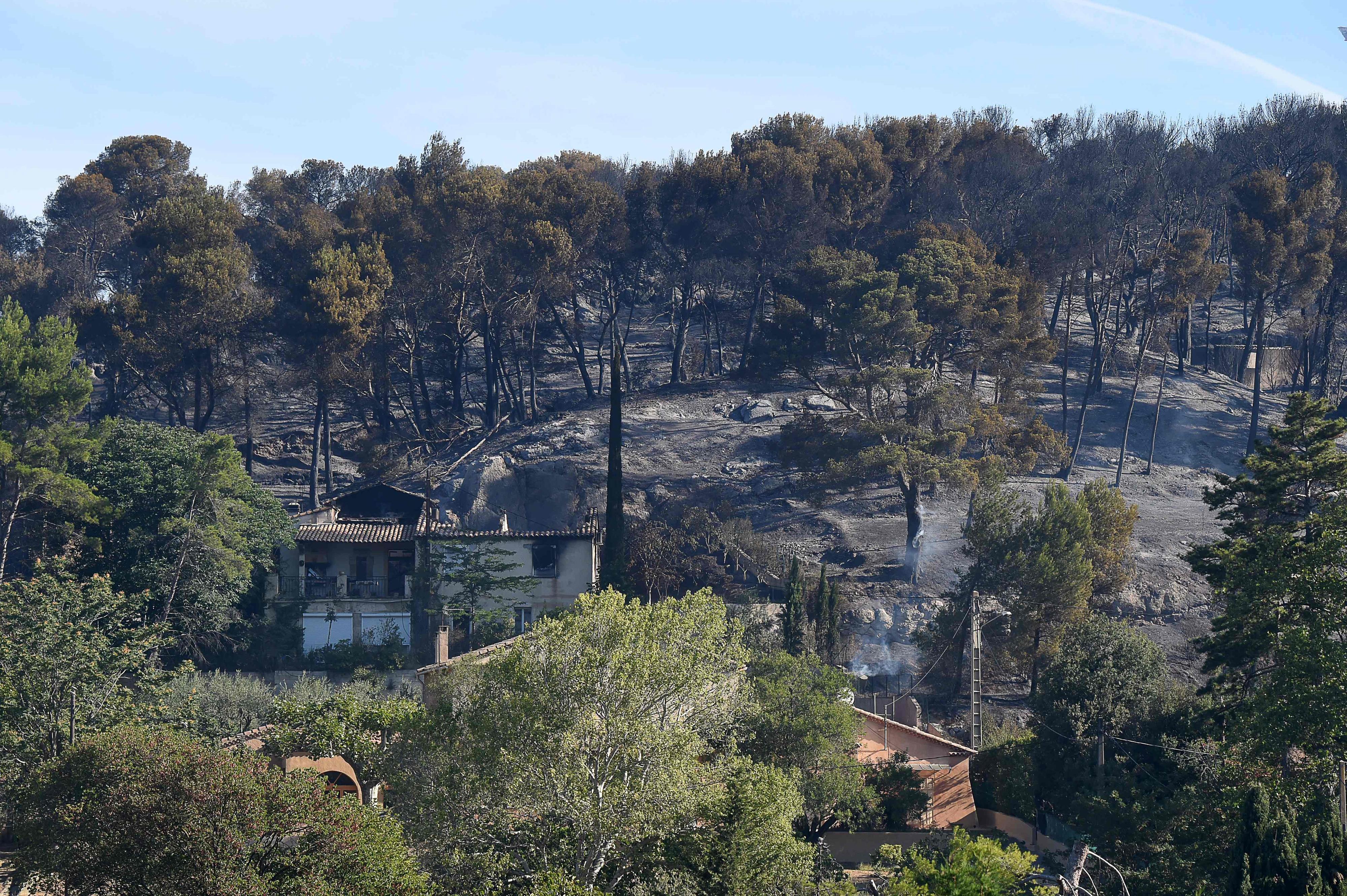 Incendies  à Vitrolles et aux PennesMirabeau, « c’était l’apocalypse