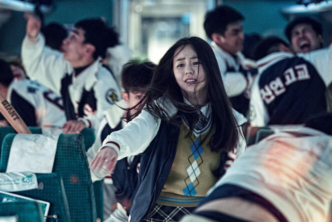 Une scène extraite du film sud-coréen de Yeon Sang-ho, « Dernier train pour Busan ».