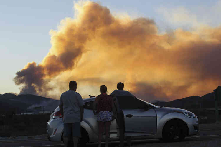 Vingt incendies sont en cours aux Etats-Unis, dont six en Californie.