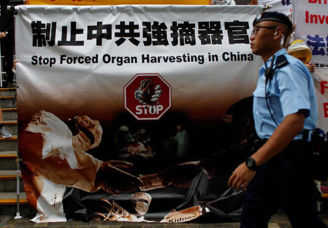 Un climat de protestation lors du dernier congrès annuel de la Transplantation Society, à Hongkong, le 18 août 2016.