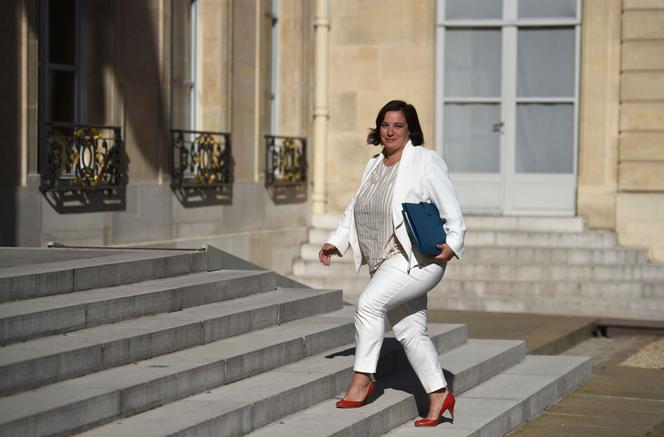 Emmanuelle Cosse, à l’Elysée, le 22 août.