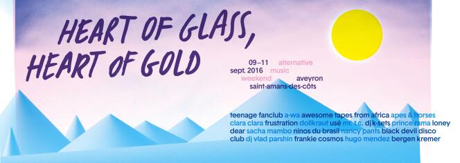 Le festival Heart of Glass, Heart of Gold se déroule à Saint-Amans-des-Côts dans l’Aveyron.