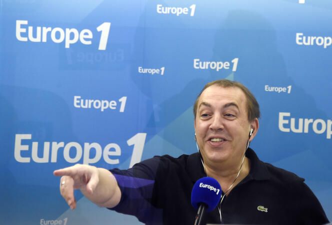 L’animateur Jean-Marc Morandini en mars 2015 à Europe 1.