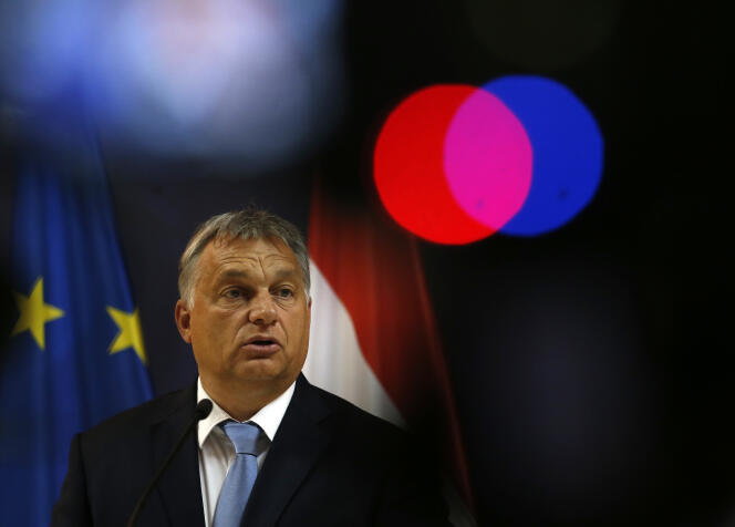Le premier ministre hongrois, Viktor Orban, le 5 septembre à Belgrade, en Serbie.
