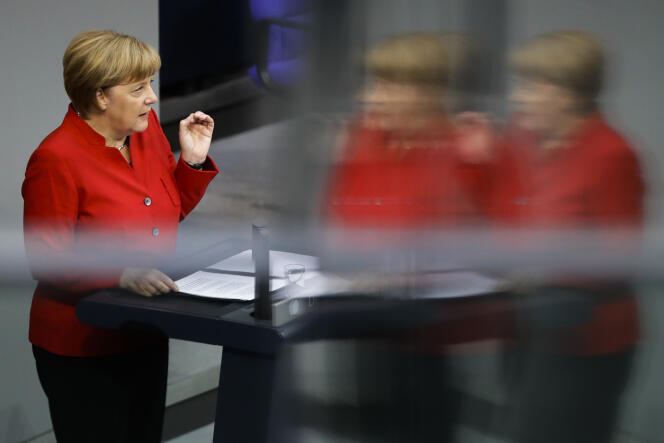 Angela Merkel, le 7 septembre à Berlin.