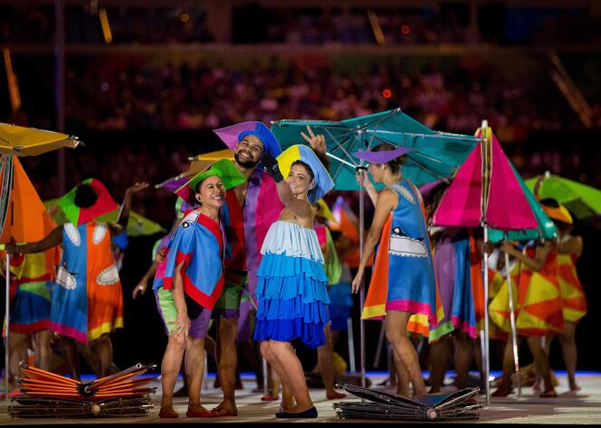 Le spectacle d’ouverture des Jeux paralympiques, mercredi 7 septembre, à Rio de Janeiro.