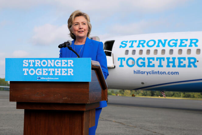 Hillary Clinton le 8 septembre 2016.