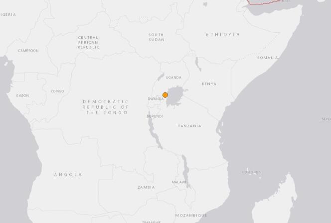 L’épicentre du séisme est situé à 23 km à l’est de la ville de Nsunga, dans l’extrême nord-ouest de la Tanzanie.