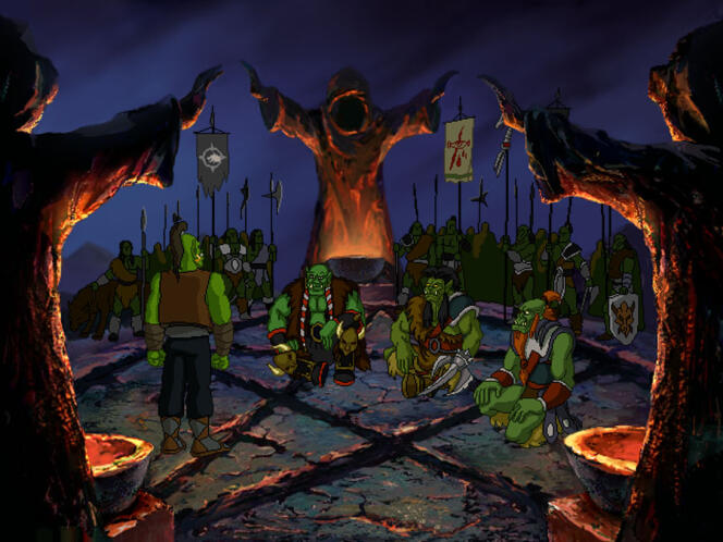 « Warcraft Adventures : Lord of the Clans » : une des expérimentations de Blizzard, en partenariat avec le studio d’animation russo-américain Animation Magic dans les années 1990.