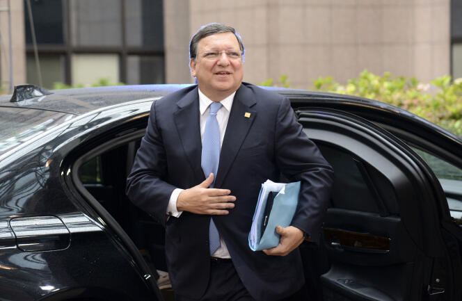 L’ancien président de la Commission européenne, José Manuel Barroso, en 2014 à Bruxelles.