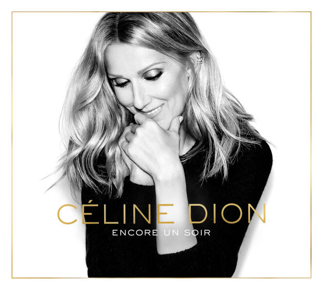 Pochette de l’album « Encore un soir », de Céline Dion.