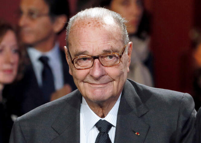 Jacques Chirac, en 2014.