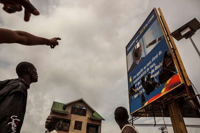 Lors des manifestations de partisans de l’opposition à Joseph Kabila, le 19 septembre 2016, à Kinshasa.