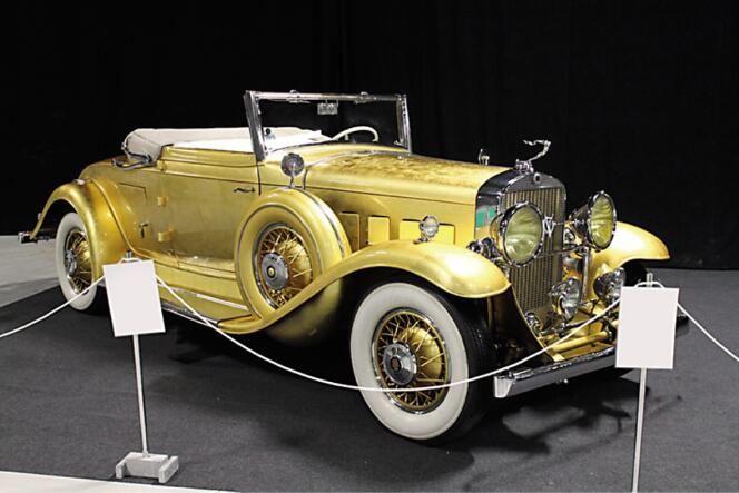 Cette Cadillac de 1931 ayant appartenu au pianiste Liberace fait partie des voitures d’exception mises aux enchères par la maison Coys.