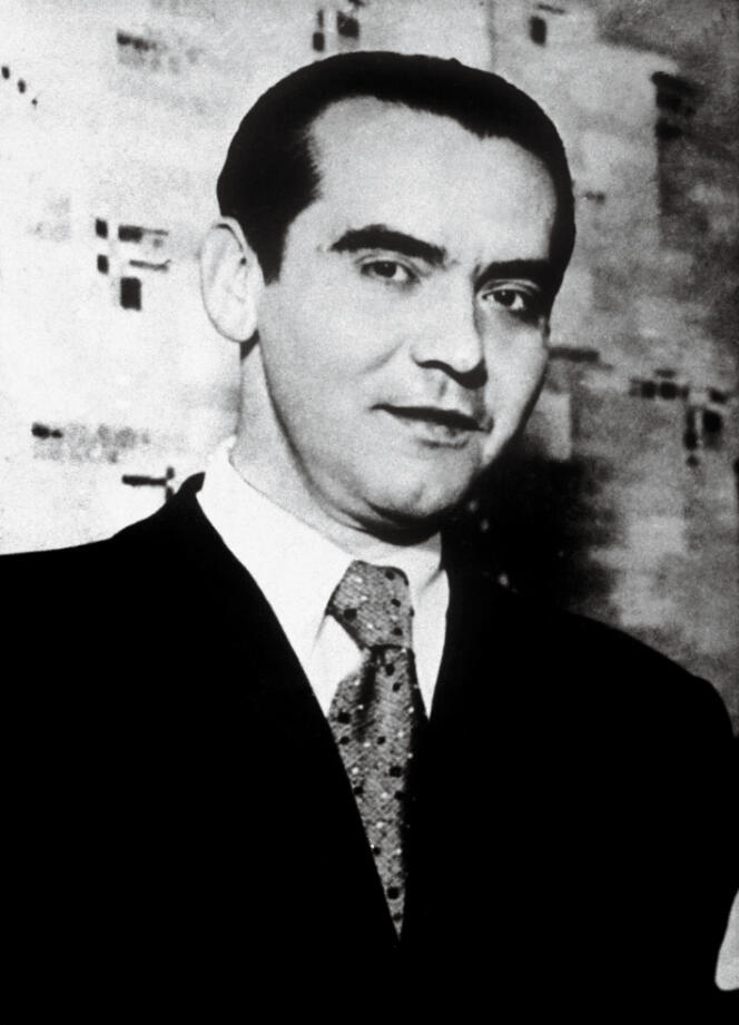 Le poète espagnol Federico García Lorca (1898-1936) en 1934.