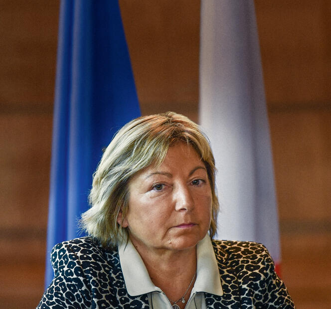 Natacha Bouchart, maire de Calais.