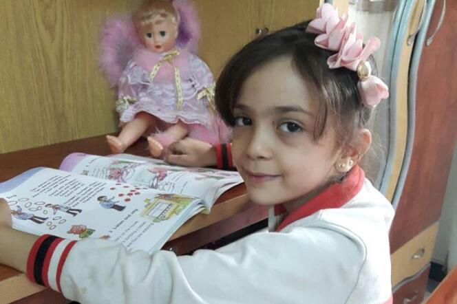 La jeune Bana Al-Abed, 7 ans, habitante d’Alep.