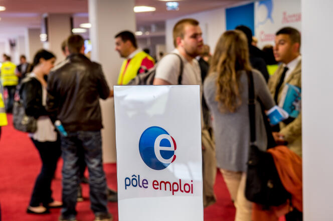 Agence Pôle emploi à Lille, en mai 2015.