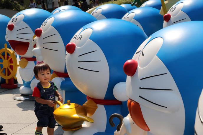 Doraemon Le Robot Chat De Dessin Anime Japonais Est Accuse De