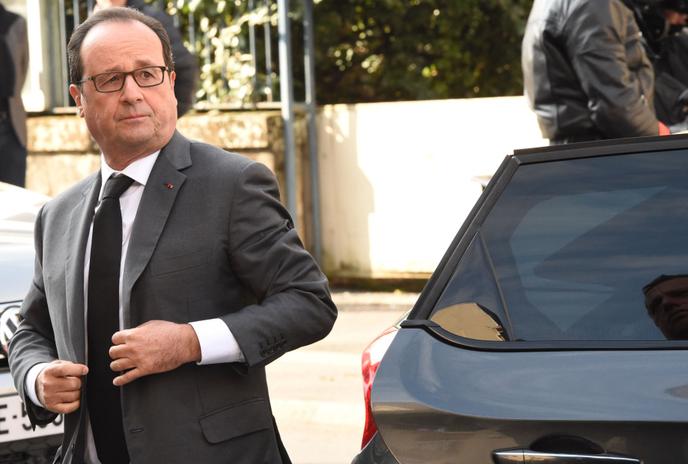 François Hollande samedi 8 octobre à Brive-la-Gaillarde (Corrèze).