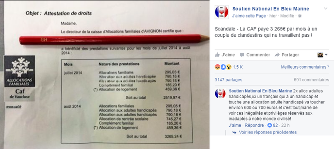 L Intox Du Couple De Clandestins Qui Toucherait 3 000