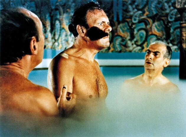 « La Grande Vadrouille » (1966), de Gérard Oury, avec Bourvil, Louis de Funès et Terry Thomas.