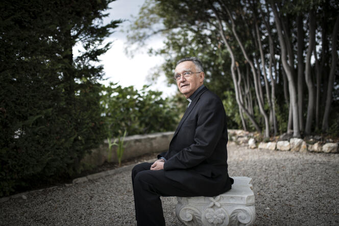 Georges Pontier, archevêque de Marseille et président de la Conférence des évêques de France depuis 2013, et jusqu’en 2019.
