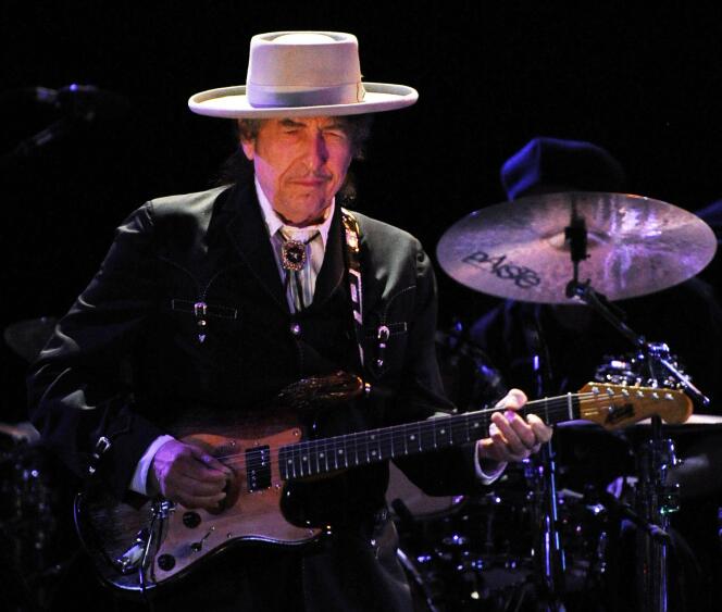 Bob Dylan en avril 2011 durant le festival Bluesfest de Byron Bay, en Australie.