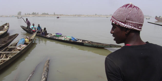 Dans la région de Mopti, sur le fleuve Niger, dans le centre du Mali.