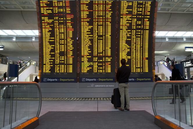 Aéroport Roissy Charles-de-Gaulle, janvier 2016.