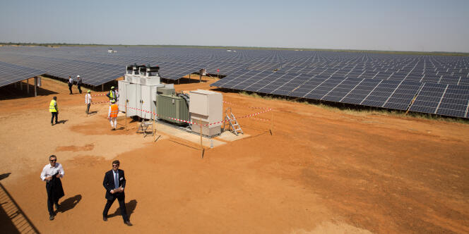 La centrale de Senergy 2, au nord du Sénégal, s’étend sur 40 hectares.