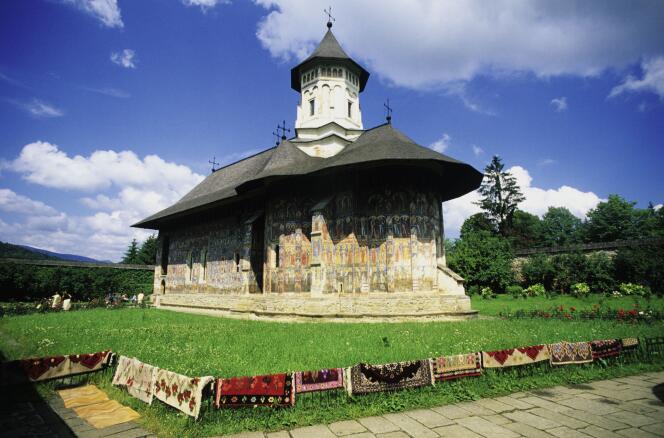 L’église du monastère Moldovita.