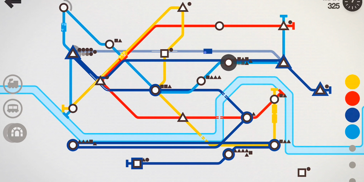 On a testé « Mini Metro » le jeu de gestion ferroviaire arrive sur smartphone