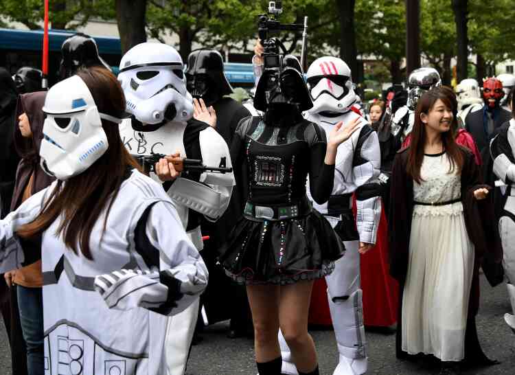La parade Star Wars pendant le déilé de Kawasaki (Japon), le 30 octobre.
