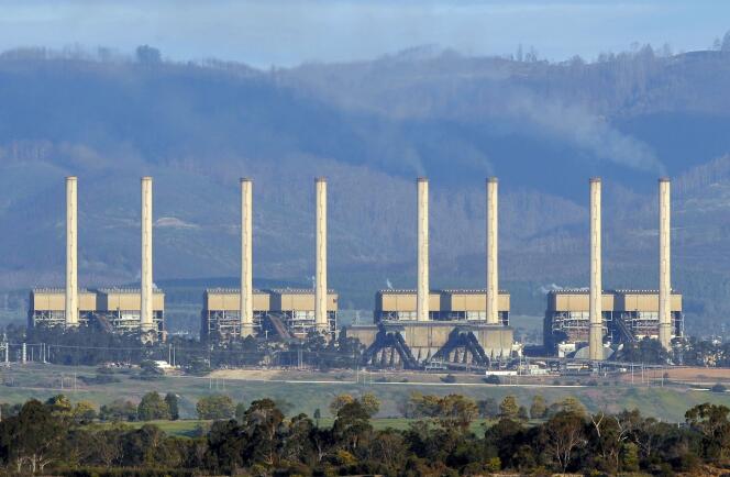 La centrale à charbon d’Hazelwood, dans l’Etat de Victoria en Australie, en 2009.