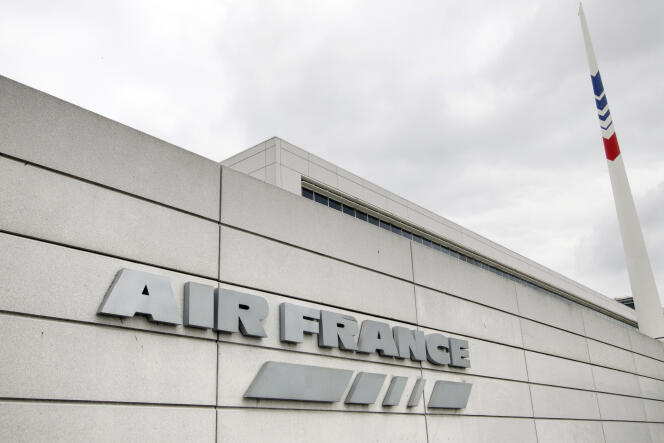 Le siège de la compagnie à l’aéroport Roissy-Charles de Gaulle, le 1er juin 2012.