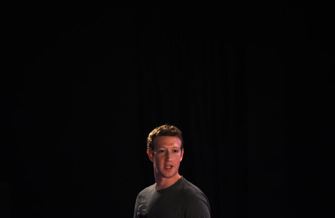 Le fondateur et PDG de Facebook, Mark Zuckerberg.