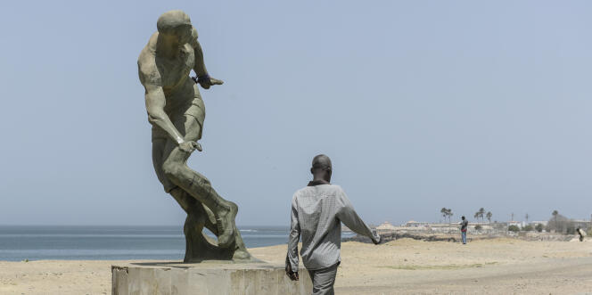 Sur le front de mer à Dakar.