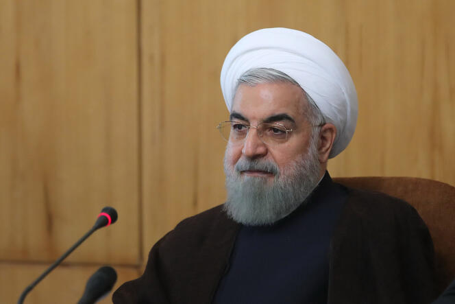Le président iranien, Hassan Rohani, à Téhéran, le 9 novembre.